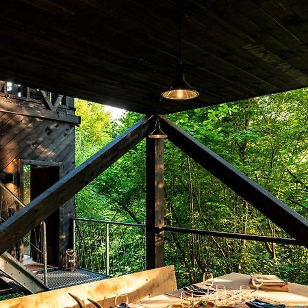Hutstuf - The Fox & Private Outdoor Spa Ла-Рош-ан-Арден Экстерьер фото