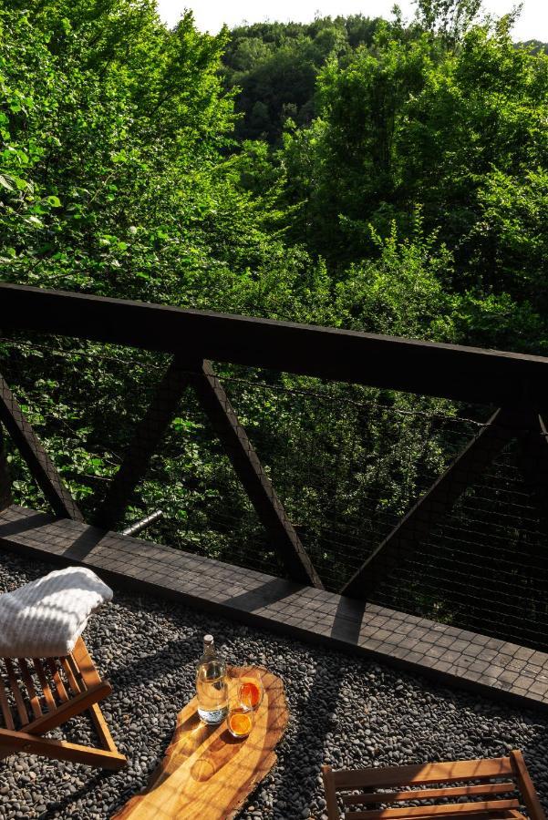 Hutstuf - The Fox & Private Outdoor Spa Ла-Рош-ан-Арден Экстерьер фото
